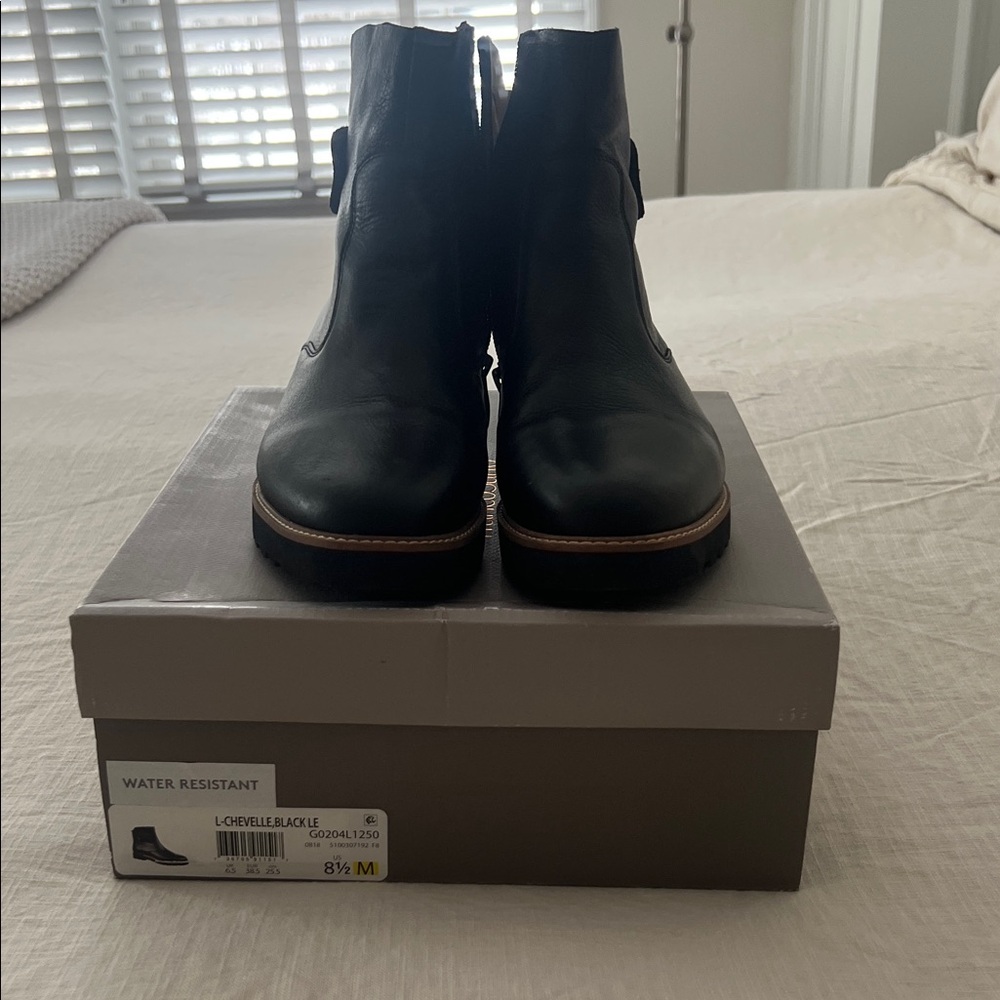 Franco Sarto Elegant Black Booties